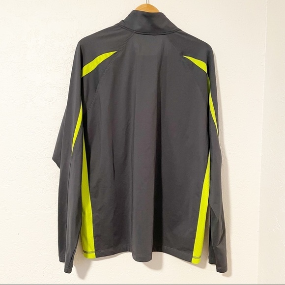 Tapout Men’s 1/2 Zip Colorblock Pullover Size‎ XL Gray​ - Picture 2 of 8